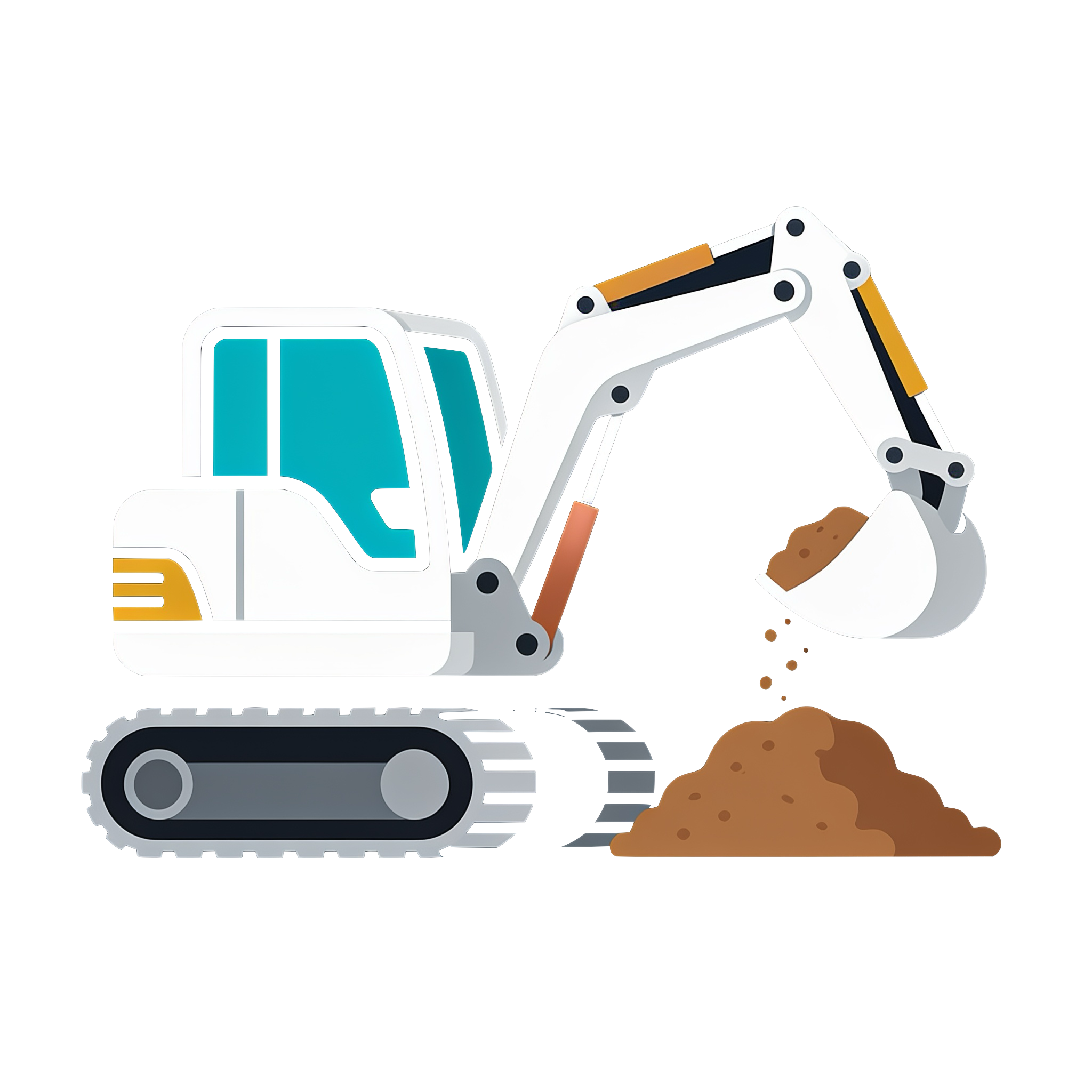 Trench spoil, soil swell, and pipe displacement calculator icon